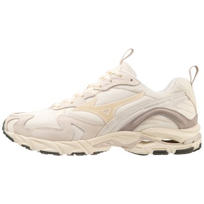 Zapatillas Mizuno WAVE Rider 10 Premium Mujer - Blancos / Beige / Grises - Chile M586LSKDYT